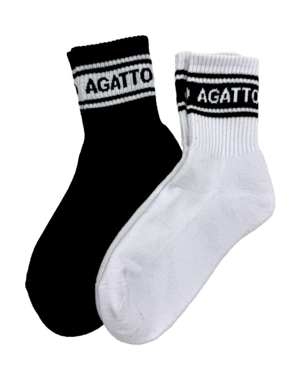 【AGATTO】LOGO LINE SOCKS